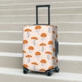 thumbnail image 2 of Lsque Mushrooms Printed Luggage Cover, Travel Luggage Protector,Scratch and Dirt Resistant, Fits 18-32 Inch Luggage - X-Large, 2 of 9