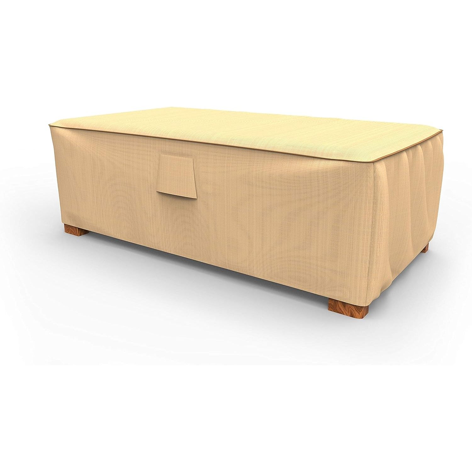 Waterproof Outdoor Patio Ottoman Cover/Coffee Table Tan Multiple Sizes