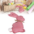 thumbnail image 2 of Easter Bunny Doll, Easter Ornament, Easter Decoration, Cloth Bunny Ornament, Adorable Appearance Bright Color Super Soft Holiday Party Rabbit Toy DIY Craft Supplies, Plush Toy for Home and Party, 2 of 9