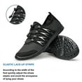 thumbnail image 4 of vibdiv Men's and Women's Water Shoes Quick Drying Sports Aqua Shoes Outdoor Swim Fishing Hiking Walking Water Shoes All Black, 4 of 6