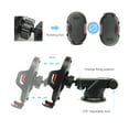 thumbnail image 4 of Support de Téléphone de Voiture Universel Support GPS en Silicone Support d'Aspiration Rotation 360 Réglable Évent d'Air pour iPhone Samsung, 4 of 8
