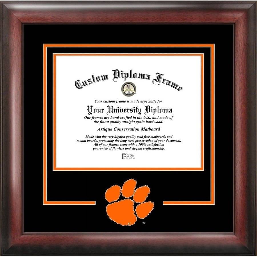 Clemson University 8.5" x 11" Spirit Diploma Frame