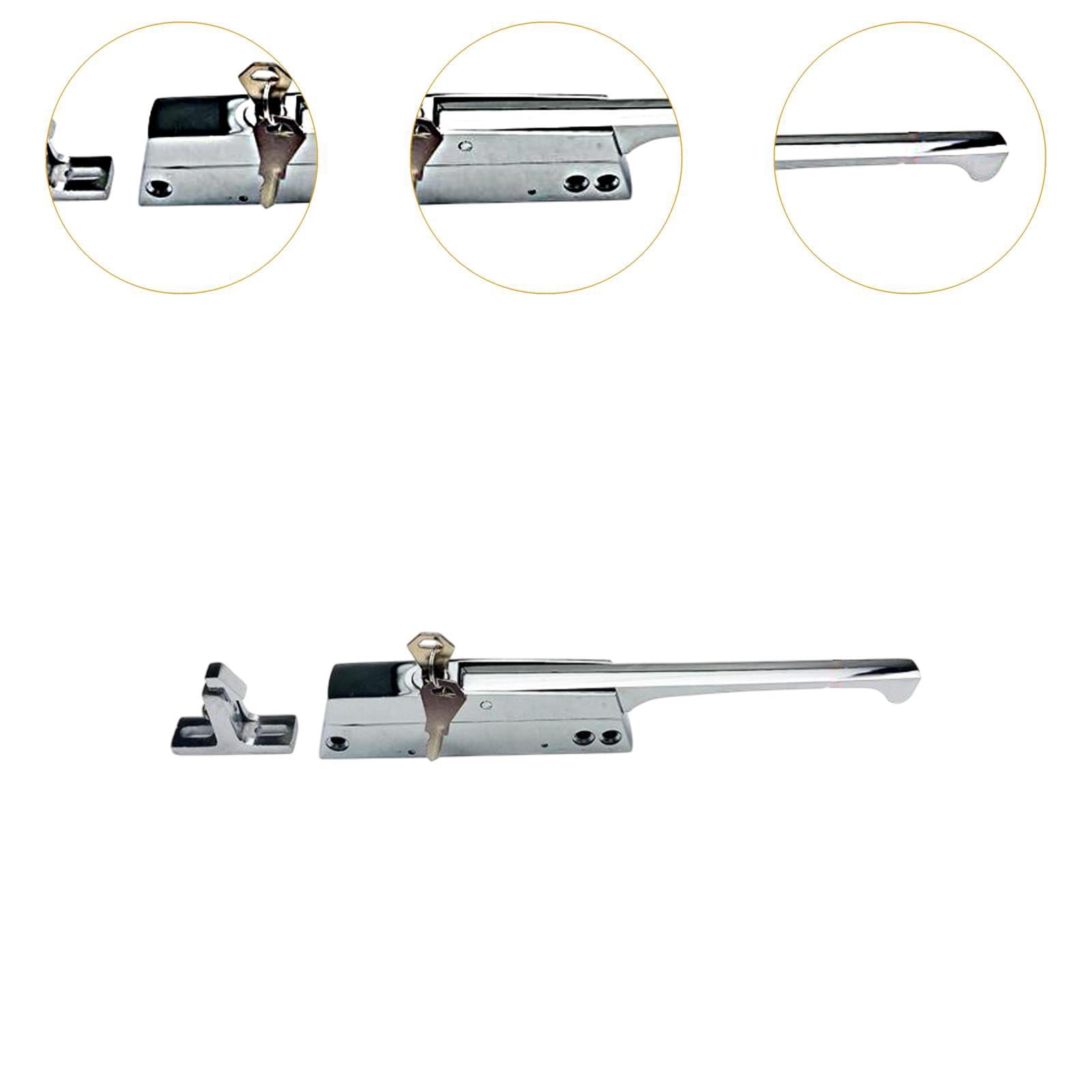 Esquirla Cold Storage Door Lock Freezer Door latches ,Cabinet Lock Walk in Handle Set ,for Industrial ,Ice Machines, Hotel CX 1240