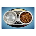 thumbnail image 1 of Yin Yang Pet Mat for Food and Water, Contrast Tree of Life with Abstract Roots in Harmony with Yin Yang Print, Non-Slip Rubber Mat for Dogs and Cats, 18" X 12", by Ambesonne, 1 of 2