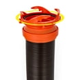 thumbnail image 4 of Camco 20' (39742) RhinoFLEX 20-Foot RV Sewer Hose Kit, Swivel Transparent Elbow with 4-in-1 Dump Station Fitting-Storage Caps Included , Black , Brown, 4 of 5