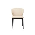 thumbnail image 4 of Moe's Home Collection Delaney Dining chair Set of Two Fabric Beige, 4 of 7