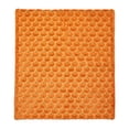 thumbnail image 2 of JuDWoC Rustic Orange Pumpkin Throw Blanket Soft Flannel Fleece Blanket Embossed Pumpkin Pattern Fleece Blanket for Couch Sofa Bed Fall Seasonal Decor 39.3*27.6in, 2 of 7