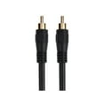 thumbnail image 2 of Monoprice Audio/Video Coaxial Cable - 25 Feet - Black | RCA Male/Male RG-59U 75ohm (for S/PDIF Digital Coax Subwoofer & Composite Video), 2 of 2