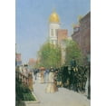thumbnail image 1 of A Spring Morning-Hassam - CANVAS OR FINE PRINT WALL ART, 1 of 1