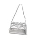 thumbnail image 4 of Bolso de mano para mujer con decoración de lazo, bolso informal elegante para mujer Plata, 4 of 8