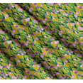 thumbnail image 3 of Soimoi Cotton Cambric Fabric Leaves & Tulip Floral Printed Fabric 1 Yard 42 Inch Wide, 3 of 7
