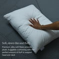 thumbnail image 4 of Purple Cloud Pillow King, Gel Fiber Bed Pillow, Breathable Down Alternative, 4 of 5