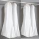 thumbnail image 5 of 1 pieza de cubierta antipolvo de cola de pez para boda, vestido completo, bolsa de almacenamiento, vestido de novia, cubierta de tela no tejida, 170x50x40cm (blanco), 5 of 5