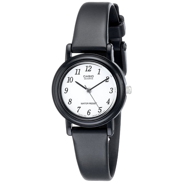 Reloj Casio LQ139B-1B clásico redondo analógico para mujer