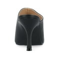 thumbnail image 4 of Journee Womens Shiyza Mules High Stiletto Pointed Toe Pumps, 4 of 10