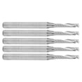 thumbnail image 4 of Single Flute Spiral End Mills,5pcs CNC End Mills Single Flute Cutter Spiral Milling Cutter Innovative Solution, 4 of 14