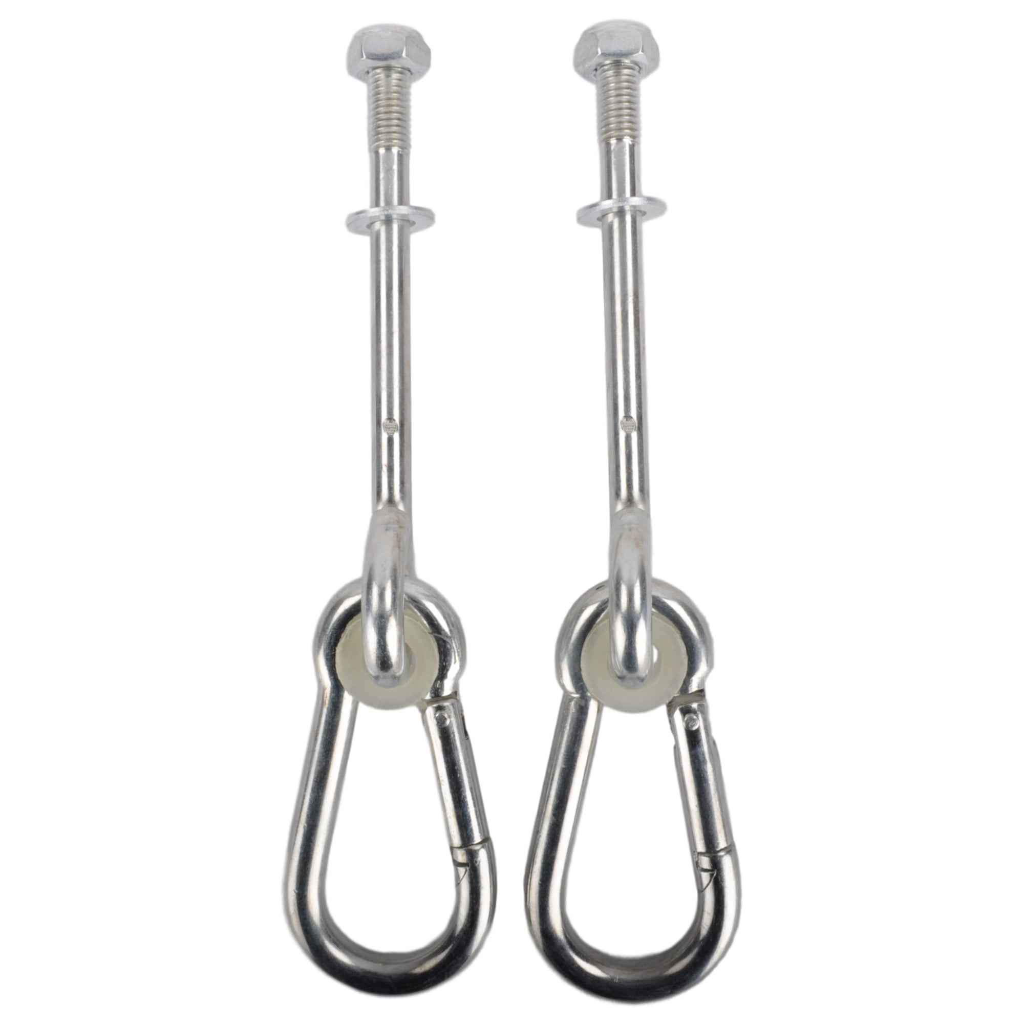 Swing Set Stuff Inc. 3/8" X 4" Swing Hanger with Spring Clip Pair