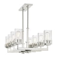 thumbnail image 6 of Livex Lighting Harding 8 Light Linear Chandelier in Polished Chrome, 6 of 9