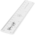 thumbnail image 3 of Ashton and Wright - 6 Inch / 15cm Rulers - Shatter Resistant - Pack of 10 - Clear, 3 of 4