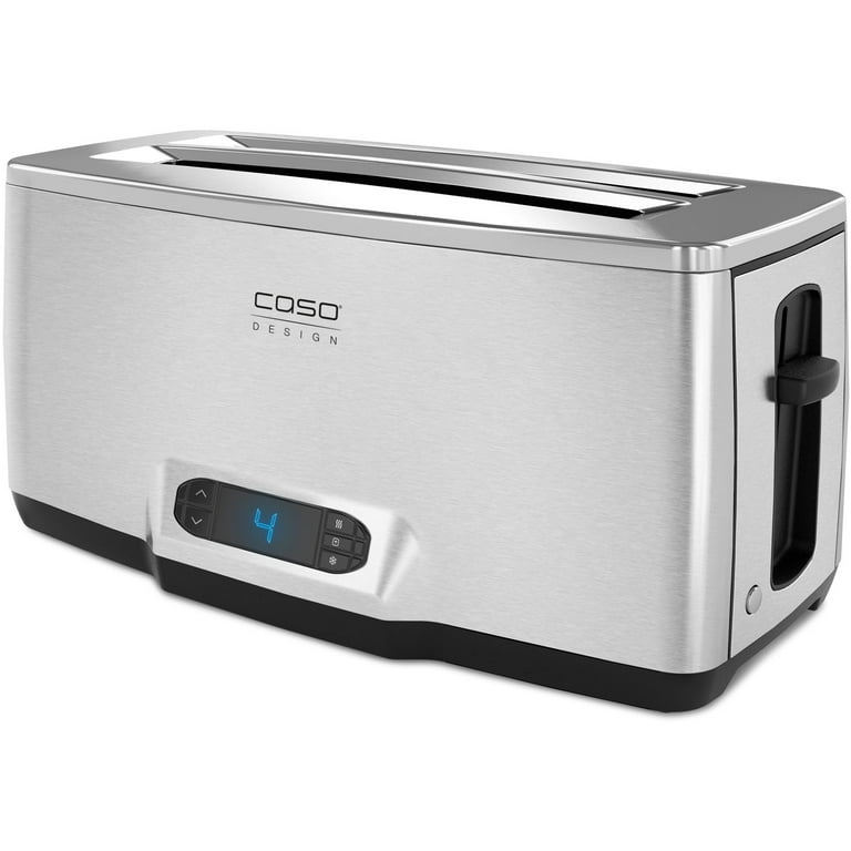 CasoDesign Caso Design Four Slice Wide Slot Toaster, Stainless Steel &  Reviews