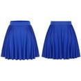 thumbnail image 6 of Miutii Womens Ruffled Mini Skirt Casual Elastic Waistband Flared Tennis Skirts Homewear Sportwear Royal Blue One Size, 6 of 8