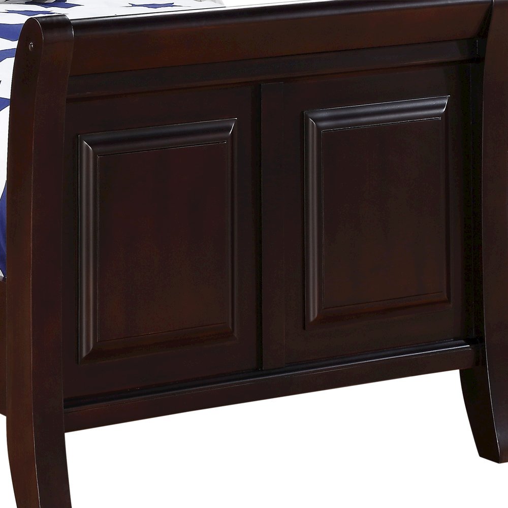 Glory Furniture Ashford Twin Bed in Cappuccino Color