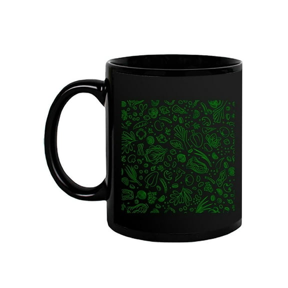Veggie Seamless Pattern Mug Unisex's -Image by Shutterstock