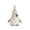 Green, variant on AOMXGD Lighted Swedish Tomte Gnome Figurine With Knitted Hat, Multi Tone Acrylic LED Desktop Ornament For Winter Holiday Table Styling And Gifting
