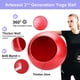 thumbnail image 4 of Pelotas De Yoga Bola De Equilibrio De Estabilidad Engrosada Con Banda De Resistencia De La Bomba De Aire Del Pie Para El Ejercicio Físico De Pilates Sweethay OD009181-00, 4 of 6