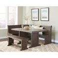 thumbnail image 2 of Sunny Designs Homestead Farmhouse Wood Breakfast Nook Set in Tobacco Leaf, 2 of 3