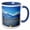 Blue/White, variant on 3drose, Road to the Eastern Sierras, 11oz Mug