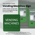 thumbnail image 6 of ADA CENTRAL SIGNS - 6" X6" Vending Machines Sign - ADA Compliant Tactile Graphics Grade 2 Braille Text Acrylic Wall Signs - Coffee, Snacks, Candy, Soda Drink Vending Machine Sign for business, Office, 6 of 7