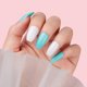 thumbnail image 4 of 12 juegos de uñas postizas de almendra mediana, uñas postizas de almendra mediana mate, cubierta completa para Nail Art DIY, 4 of 5