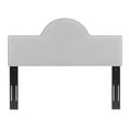 thumbnail image 3 of Ergode Dawn Full/Queen Performance Velvet Headboard - Light Gray, 3 of 5