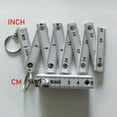 thumbnail image 4 of Functional 50cm Plastic Foldable Ruler Keychains Small Measurement Tool Ideal For Engineers And DIY Enthusiasts, 4 of 11