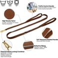 thumbnail image 2 of Classic double handle dog leash approximately 4.9' long by 1, 2 of 3