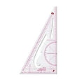 thumbnail image 4 of Amdohai 4PCS French Metric Ruler Clothing Fashion Ruler Curve Shaped Grading, 4 of 7