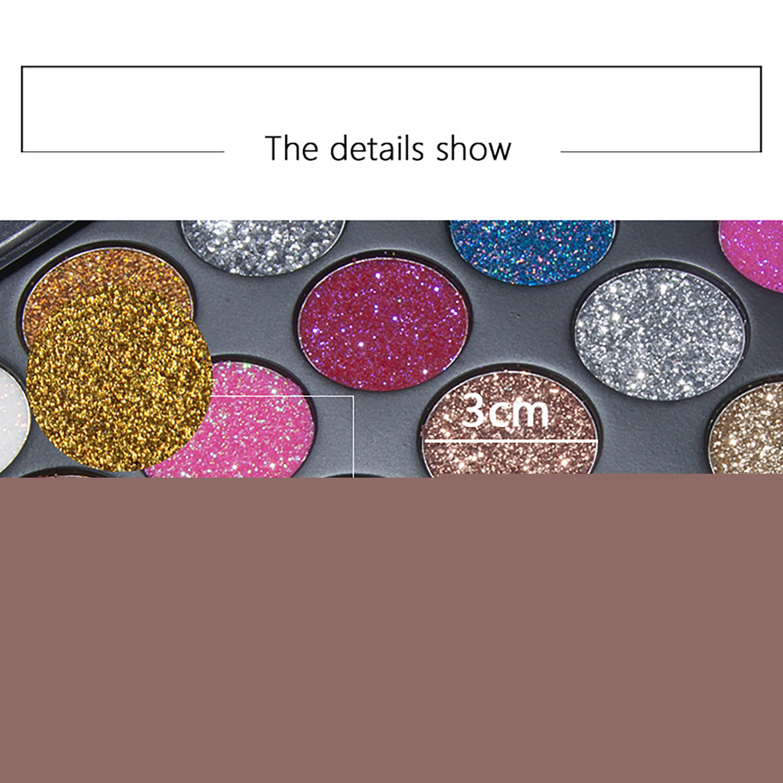 thumbnail image 4 of Rkxzt Clearance Sale 35 Colored Eye Shadow Matte Pearlescent Eyeshadow Flash Glitter, 4 of 9