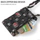 thumbnail image 3 of Bolso bandolera pequeño para teléfono móvil, cartera de hombro, monedero para tarjetas, bolso tipo cartera - negro, 3 of 5