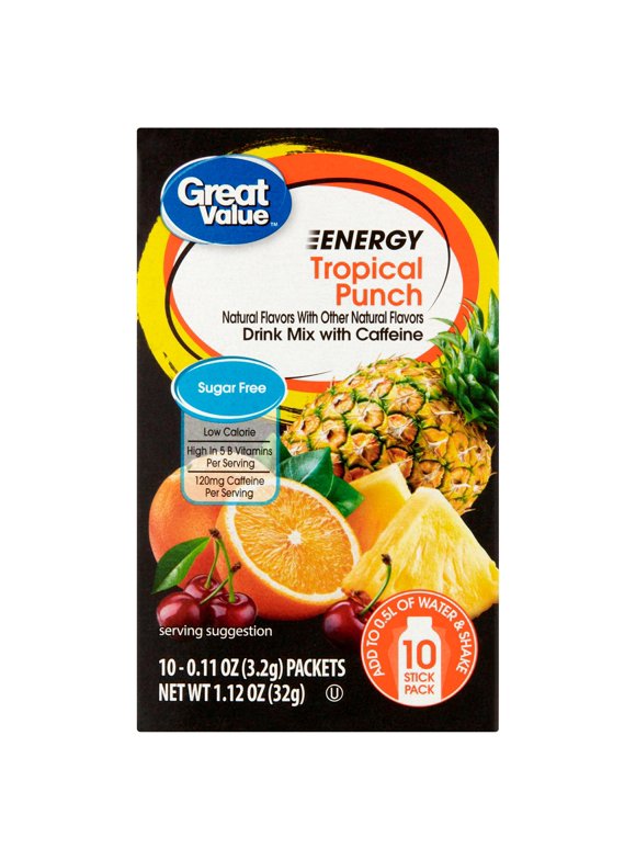 Great Value Powdered Drink Mixes in Beverages