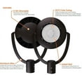 thumbnail image 2 of Post Top Garden Fixture 3CCT Switchable w/ Photocell, 2 of 2