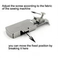 thumbnail image 4 of Dsseng Sewing Kit Clearance  Sewing Hem Guide Sets  Universal Wide Rolled Hemmer Set for Sewing Machine  4Pcs 3-6mm, 4 of 7
