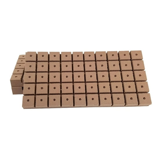 Horticubes XL Grow Cubes – Premium Hydroponic Medium for Faster Root Growth - 50ct Sheet