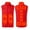 Red, variant on SELONE Heated Vest for Men 1 Control 9 Heating Zones Jacket Hoodless Coat Lightweight Warm Winter Clothing