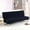 Black, variant on Stretch Futon Cover Armless Sofa Slipcover Foldable Sofa Bed Covers with Elastic Band, Machine Washable (Beige)