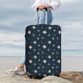 thumbnail image 7 of Pofeuu Christmas Snowflakes1 Print Luggage Suitcase Cover Protector Luggage Washable Covers Aesthetic for 18/24/28/32 inch Luggage（No luggage included）-Small, 7 of 7