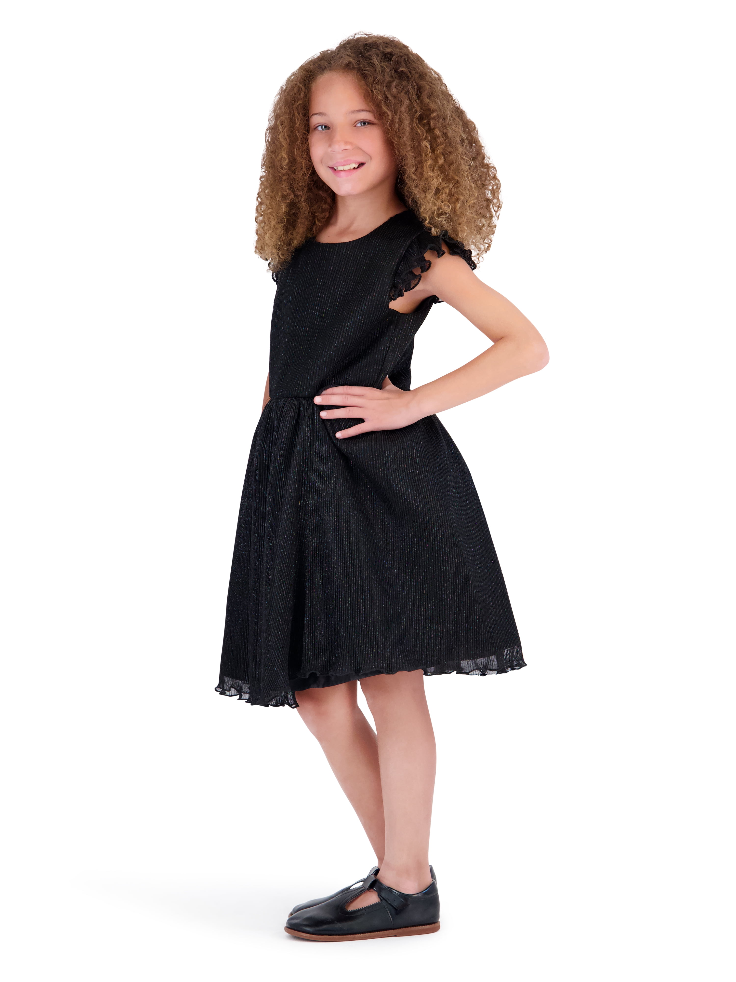 Kensie Girl Sleeveless Dress and Cheetah Coat Set, Sizes 4-12