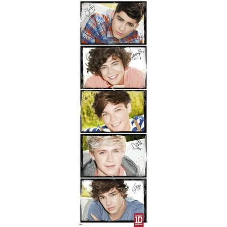 One Direction - 1D - Door Music Poster / Print (The Guys / Collage) (Size: 21
