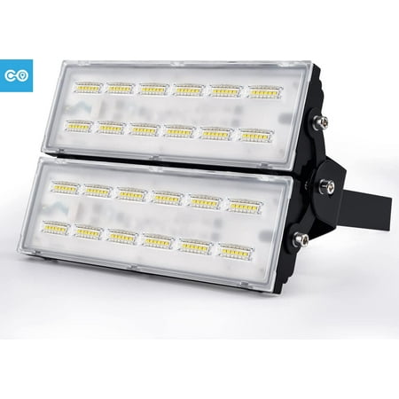 

200W LED Flood Light 22320lm 6000K1200W Equivalent LED Stadium Light IP66 Waterproof Yard Security Lights Work Lights Adjustable Heads Great for Garden Street Parking Lot