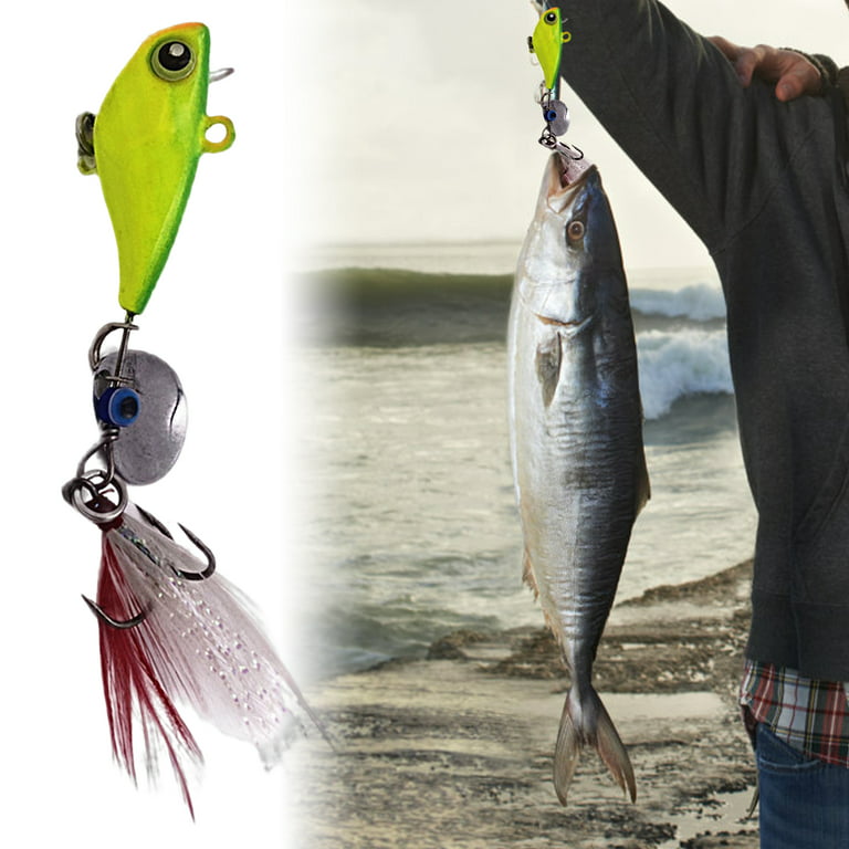 Happy Date 14g Fishing Lures Spinnerbait for Bass Trout Salmon